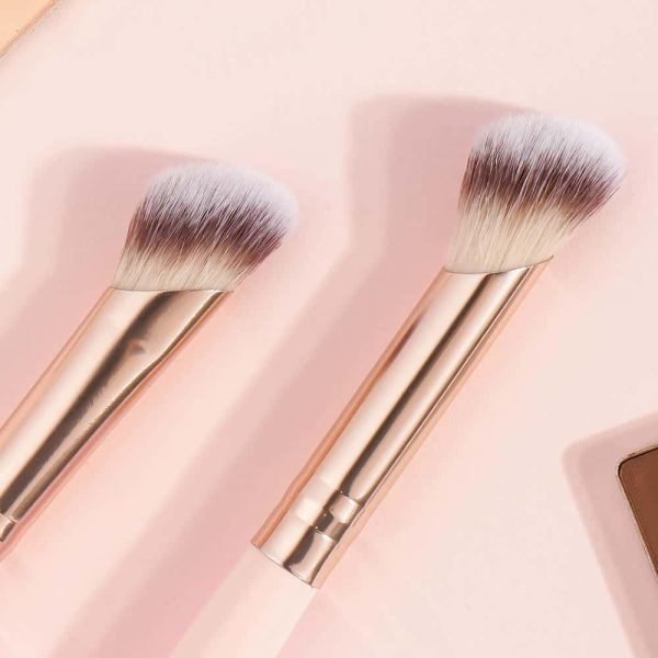 MAANGE Custom OEM&ODM 4PCS Makeup Brush Set  Eye Shadow Blush Foundation  Brushes Professional Makeup Brush Set