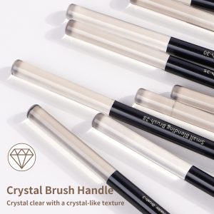 MAANGE Custom OEM&ODM 20pcs Makeup Brush Private Label  2pcs Powder Puff Professional Makeup Brush Kit Face Makeup Brush Set - 图片 9