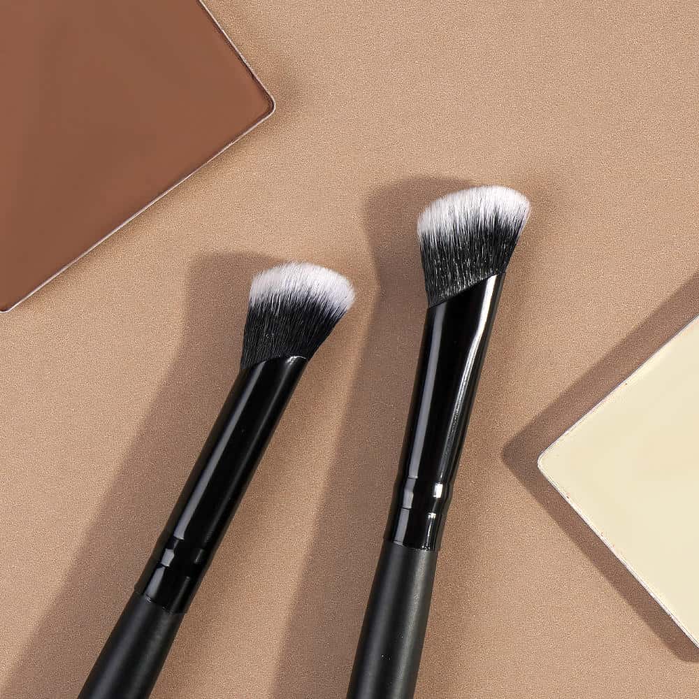 MAANGE Custom OEM&ODM 4PCS Makeup Brush Set Foundation Eye Shadow Blush Brushes Makeup Box Professional Makeup Brush Set - 图片 5