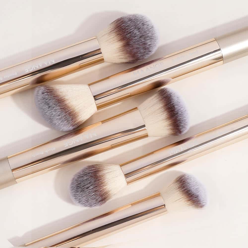 MAANGE Wholesale Custom OEM&ODM 13pcs Makeup Brush Set 2PCS Air Cushion Puff Powder Brush Concealer Facial  Makeup Brush Set - 图片 2
