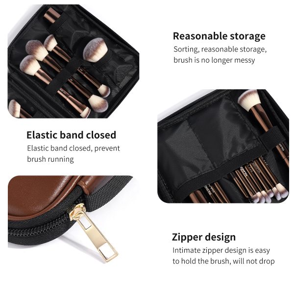 MAANGE Wholesale Custom Logo 20pcs Makeup Brush Makeup Bag Foundation Loose Powder Eyeshadow Professional Makeup Brush Kit