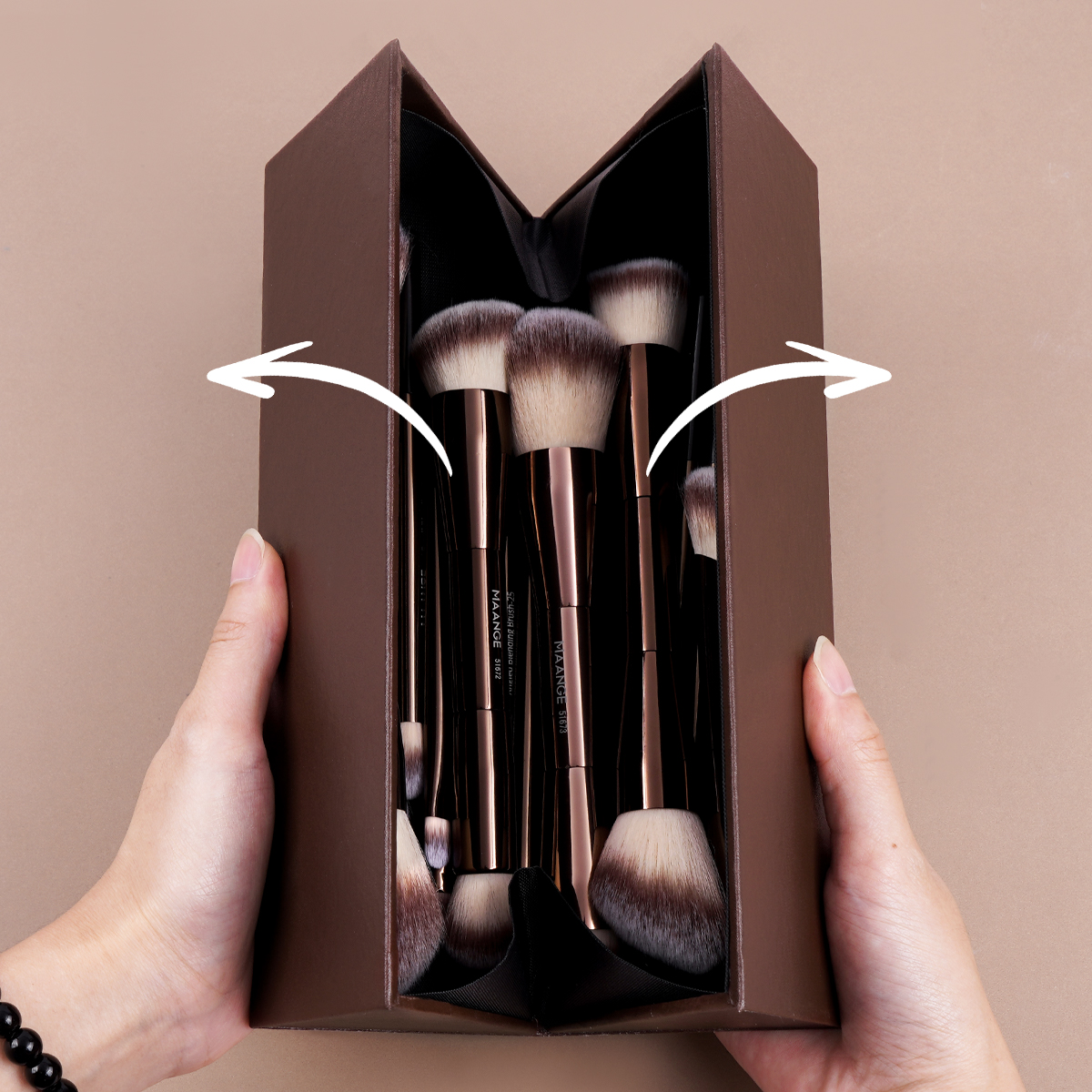 MAANGE Wholesale 20pcs Makeup Brushes Kits Cosmetic Private Label Foundation Blush Contouring Eyeshadow Brush Makeup Brush Set - 图片 9