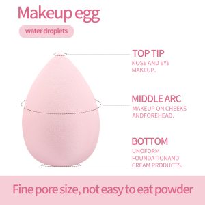 MAANGE Wholesale Professional 7pcs  Brush  5pcs Powder Puff Eyeshadow Brushes Loose Powder Blush Foundation Makeup Brushes Set - 图片 9