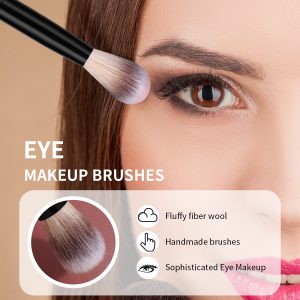 MAANGE Factory Direct Price 5pcs Eye Makeup Brush Blending Shadow Makeup Box Cosmetic Brush Set - 图片 5