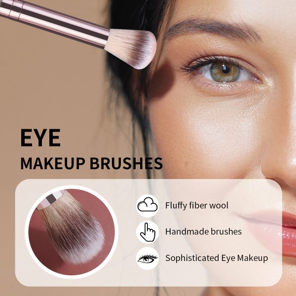MAANGE Wholesale 5pcs Eye Makeup Brush Blending Shadow Makeup Box Professional Makeup Brush Set