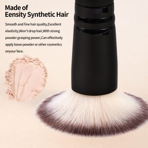 MAANGE  Custom OEM&ODM 3pcs Foundation Cosmetic Brush Professional Foundation Highlight Concealer  Wholesale Makeup Brushes Set - 图片 4