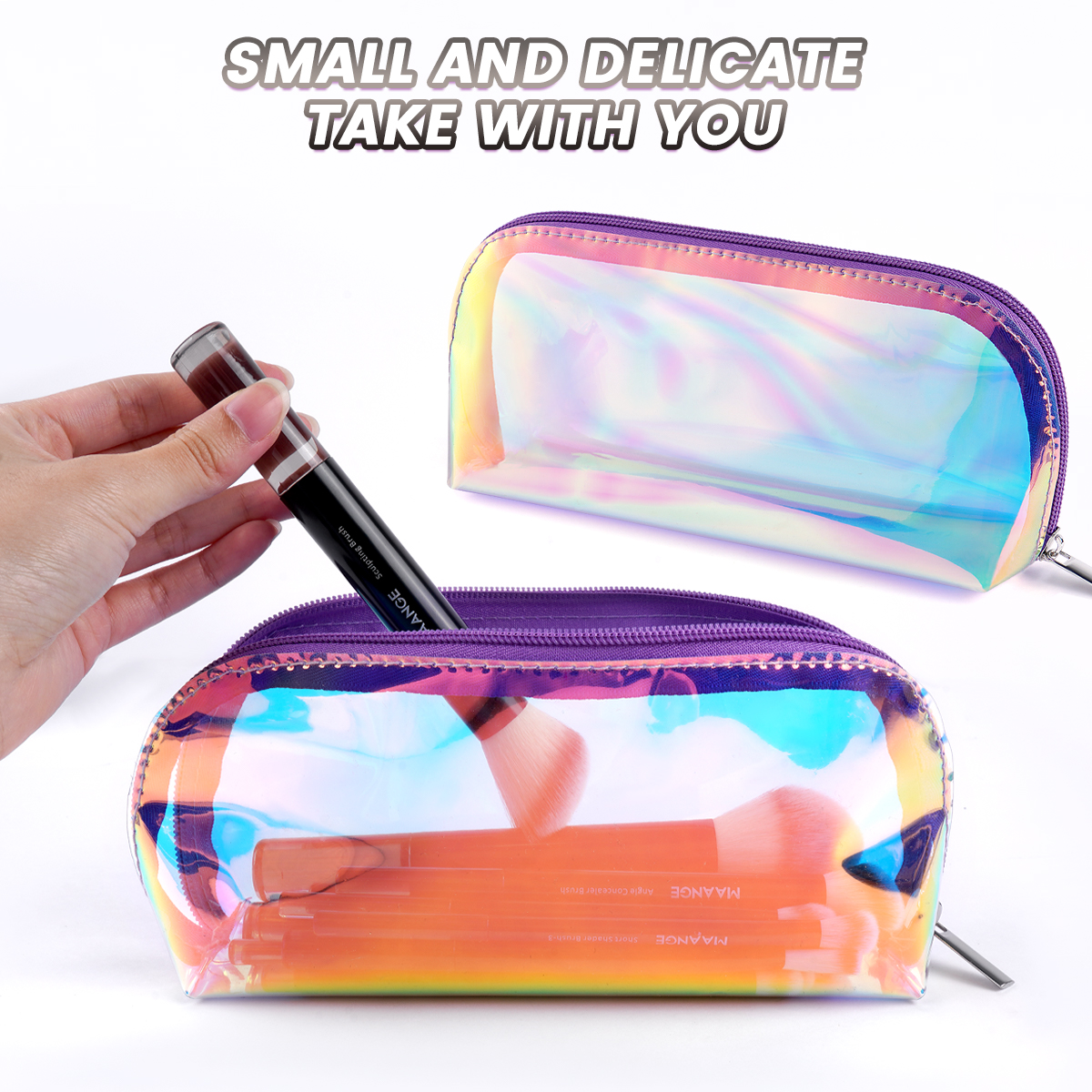 Wholesale Cosmetic Custom OEM&ODM 18pcs Makeup Brush Set Makeup Bag Cosmetic Foundation Powder Eye Shadow Makeup Brushes Set - 图片 4