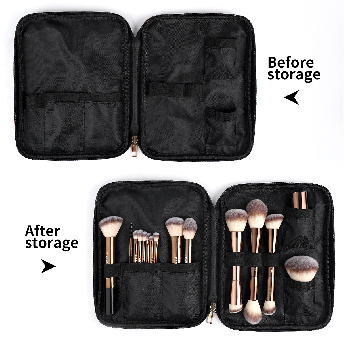 MAANGE 20pcs Customise Soft Top Quality Makeup Brushes Tool Set Cosmetic Powder Eye Shadow Facial Professional Makeup Brush  Set - 图片 7