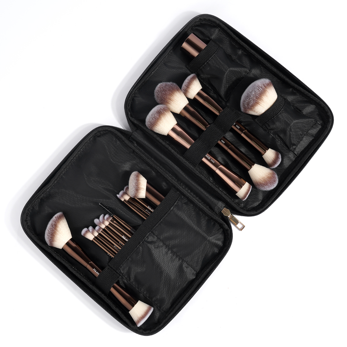 MAANGE  Wholesale Custom Logo 20pcs Makeup Brush Makeup Bag Foundation Loose Powder Eyeshadow  Professional Makeup Brush Kit - 图片 10