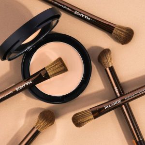 MAANGE  23PCS Makeup Brush  3pcs Powder Puff Foundation Concealer Powder Eyelash Eyebrow Eyeshadow Professional Makeup Brush Set - 图片 8