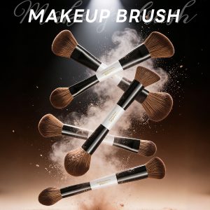 MAANGE Professional Wholesale 16pcs Double-ended Brush Eye Shadow Loose Powder Foundation Liquid Private Label Makeup Brush Set - 图片 6