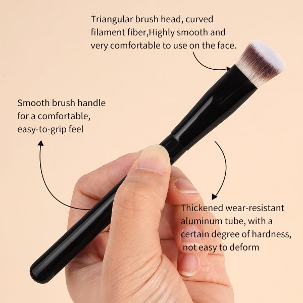 MAANGE Wholesale 6PCS Brush Foundation Brushes Concealer Brushes Eyeshadow Customizable Facial Professional Makeup Brush Set