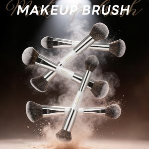 MAANGE Private Label Professional Wholesale 16pcs Double-ended Brush Eye Shadow Loose Powder Foundation Liquid Makeup Brush Set - 图片 6