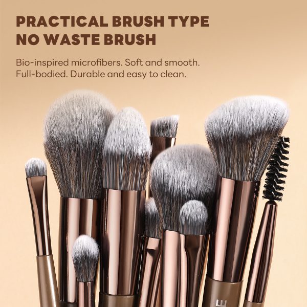 MAANGE Custom OEM&ODM 6PCS Double-ended Makeup Brushes Foundation Concealer Eye Shadow Brush Facial Makeup Brush Set