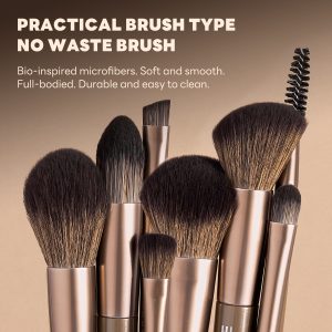 MAANGE Custom OEM&ODM 6PCS Double-ended Makeup Brushes Foundation  Concealer  Eye Shadow Brush Facial Makeup Brush Set - 图片 2