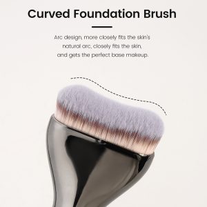 MAANGE Custom Logo OEM&ODM  Aluminum Tube Synthetic Hair High Quality Single Makeup Foundation Brush Makeup Brushes - 图片 2