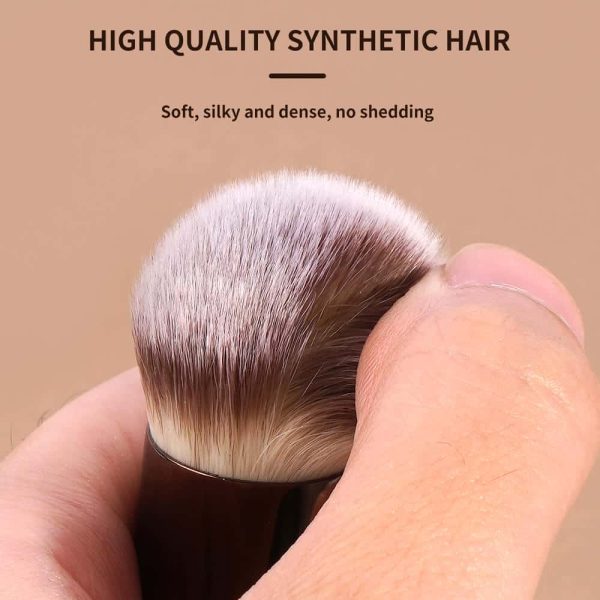 Maange Private Label Single Makeup Brush Nylon Hair Foundation Loose Powder Concealer Professional Makeup Brush