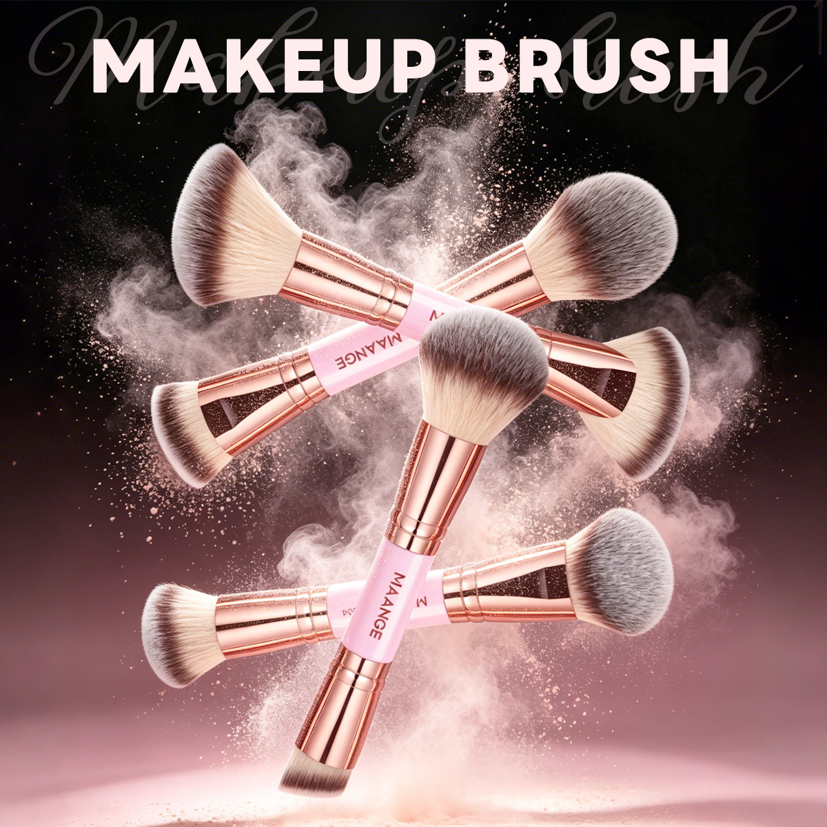 MAANGE Makeup Brush Wholesale Customized  21pcs Makeup Brushes Powder Foundation Concealer Blush  Professional  Makeup Brush Set - 图片 8