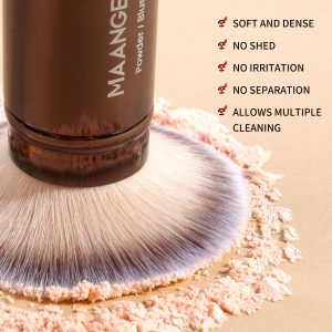 MAANGE Wholesale Custom OEM & ODM 6PCS Makeup Brush Foundation Brushes Concealer Brushes Customizable Facial Makeup Brush Set - 图片 2