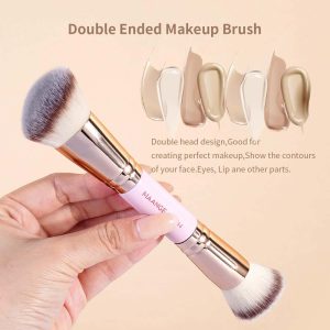MAANGE Wholesale 4pcs Makeup Brush Private Label Concealer Brushes Makeup  Loose Powder Foundation Professional Makeup Brush Set - 图片 7