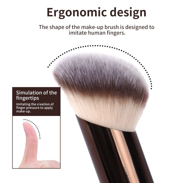 Maange Custom Wholesale Makeup Tool Kits 9pcs Foundation Concealer Blush Contouring Eyeshadow Professional Makeup Brush Set