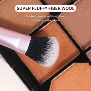 MAANGE Wholesale 13pcs Pink Makeup Brush Set Soft High Quality  Blush Powder Brush Concealer Eyeshadow  Makeup Brush Set - 图片 2