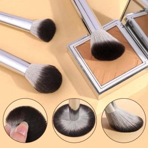MAANGE Wholesale Natural 13pcs Makeup Brush Set Soft High Quality Hair Blush Powder Brush Concealer Makeup Tool Makeup Brush Set - 图片 3