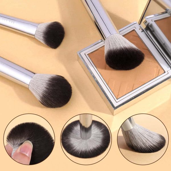 MAANGE Wholesale Natural 13pcs Makeup Brush Set Soft High Quality Hair Blush Powder Brush Concealer Makeup Tool Makeup Brush Set