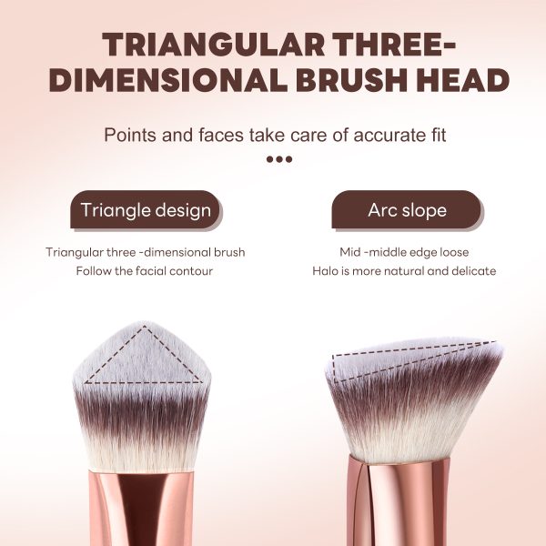 MAANGE 15PCS Cosmetics Brushes Foundation Eyeshadow Private Label & Customizable Makeup Tools Professional Makeup Brush Set