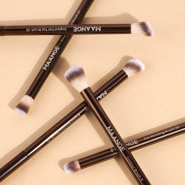 MAANGE Wholesale12pcs  Makeup Brushes Set Foundation Powder Blending Eyeshadow Professional Makeup Brushes Set