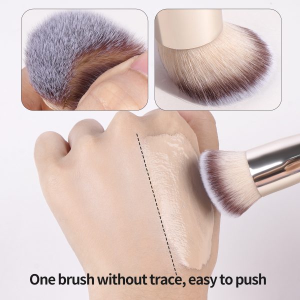 MAANGE Custom Logo OEM&ODM Luxury 7pcs Double-ended Makeup Brushes Set Private Label Facial Makeup Brush Set