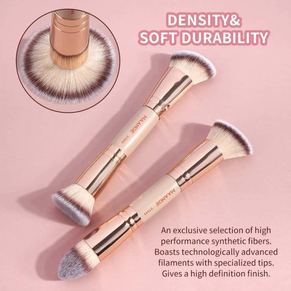 MAANGE Custom OEM&ODM 4PCS Makeup Brush Set  Eye Shadow Blush Foundation  Brushes Professional Makeup Brush Set