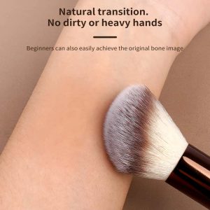 MAANGE Wholesale Custom OEM&ODM Single Maquillaje Rubor  Large Powder Blush  Foundation Professional Makeup Brushes - 图片 2