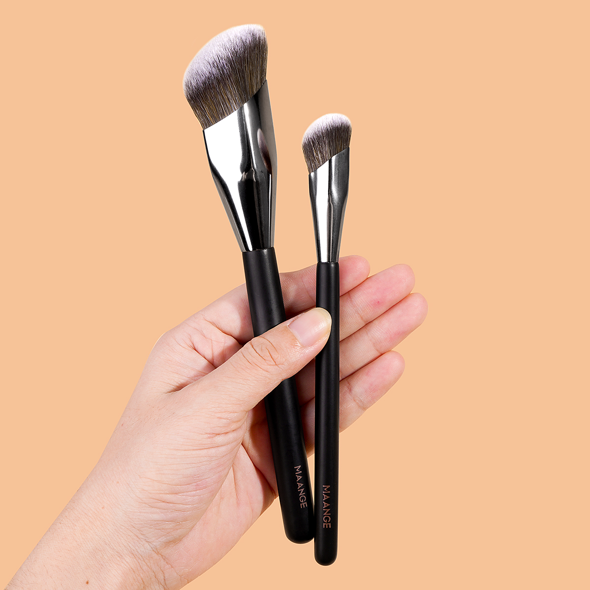 MAANGE Wholesale Portable Travel 20pcs Facial Full Complete Function Makeup Brushes Kit Professional Makeup Brush Set - 图片 7