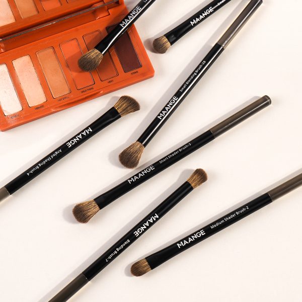 MAANGE Wholesale Natural 13pcs Makeup Brush Set Soft High Quality Hair Blush Powder Brush Concealer Makeup Tool Makeup Brush Set