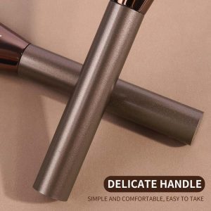 MAANGE Custom Logo OEM&ODM Single Maquillaje Rubor Large Powder Blush Brown Foundation Makeup Brushes - 图片 6