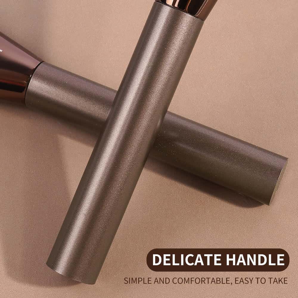 MAANGE Custom Logo OEM&ODM Single Maquillaje Rubor Large Powder Blush Brown Foundation Makeup Brushes - 图片 6