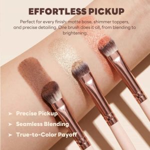 MAANGE Custom 15PCS  Brushes Foundation Loose Powder Eyeshadow Private Label Facial Makeup Tools Professional Makeup Brush Set - 图片 4
