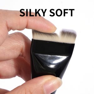 MAANGE Custom Logo OEM&ODM  Aluminum Tube Synthetic Hair High Quality Single Makeup Foundation Brush Makeup Brush - 图片 5