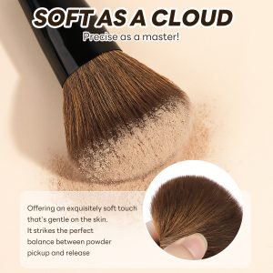 MAANGE Professional Wholesale 16pcs Double-ended Brush Eye Shadow Loose Powder Foundation Liquid Private Label Makeup Brush Set - 图片 3