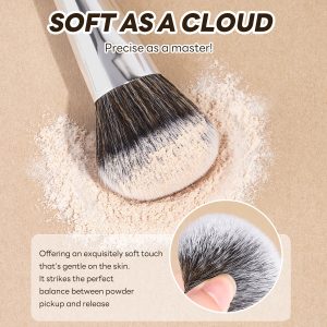MAANGE Private Label Professional Wholesale 16pcs Double-ended Brush Eye Shadow Loose Powder Foundation Liquid Makeup Brush Set - 图片 2