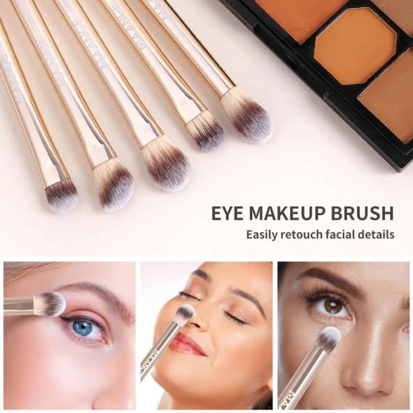 MAANGE Wholesale Custom OEM&ODM 18pcs Makeup Brush Set Makeup Bag Foundation Powder EyeShadow Makeup Brushes