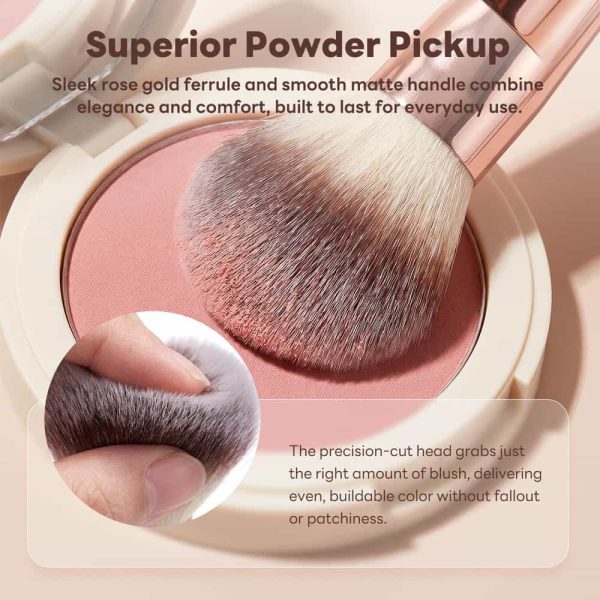 MAANGE 15PCS Cosmetics Brushes Foundation Eyeshadow Private Label & Customizable Makeup Tools Professional Makeup Brush Set