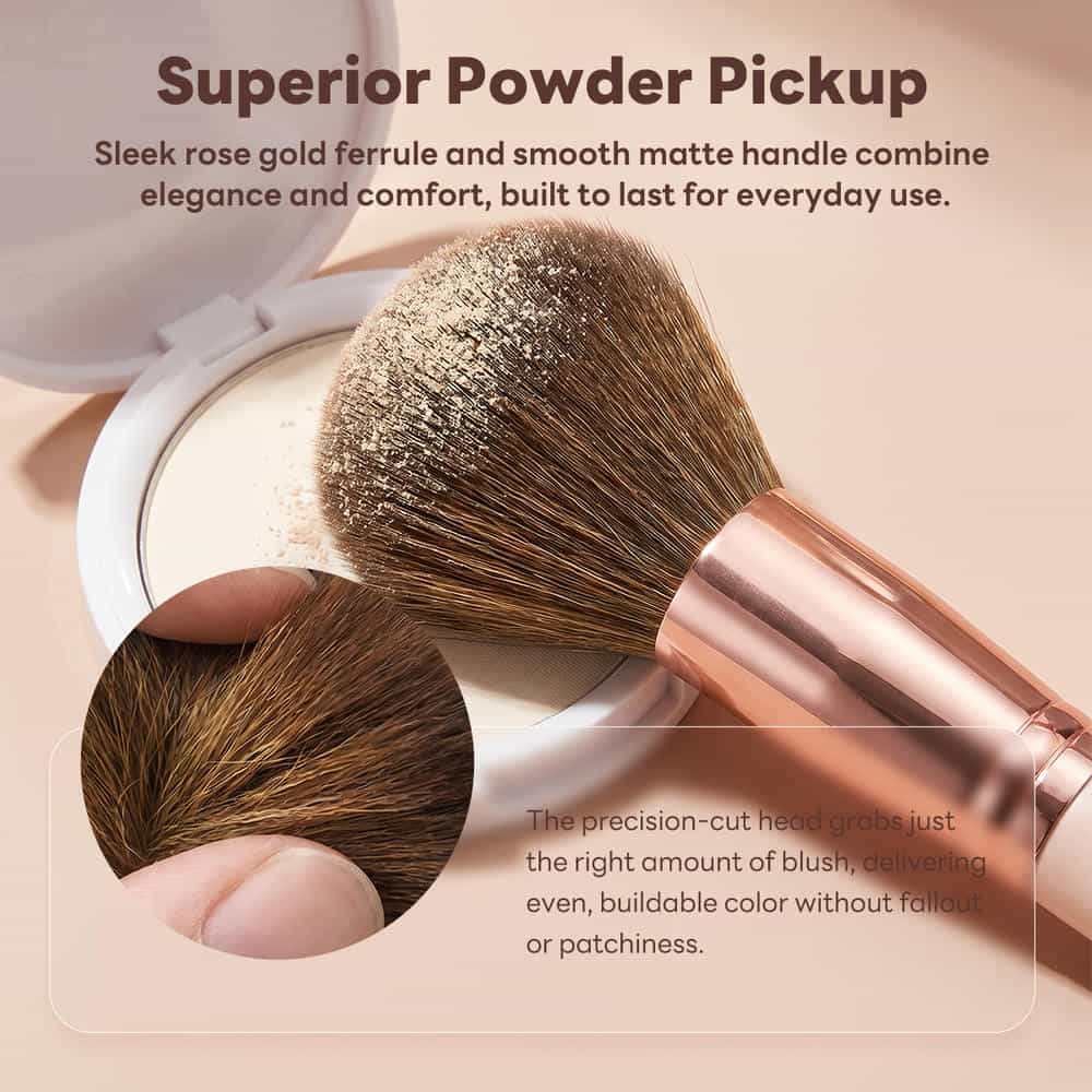MAANGE 15PCS Makeup Brushes Foundation Eyeshadow Private Label & Customizable Makeup Tools Professional Makeup Brush Set - 图片 2