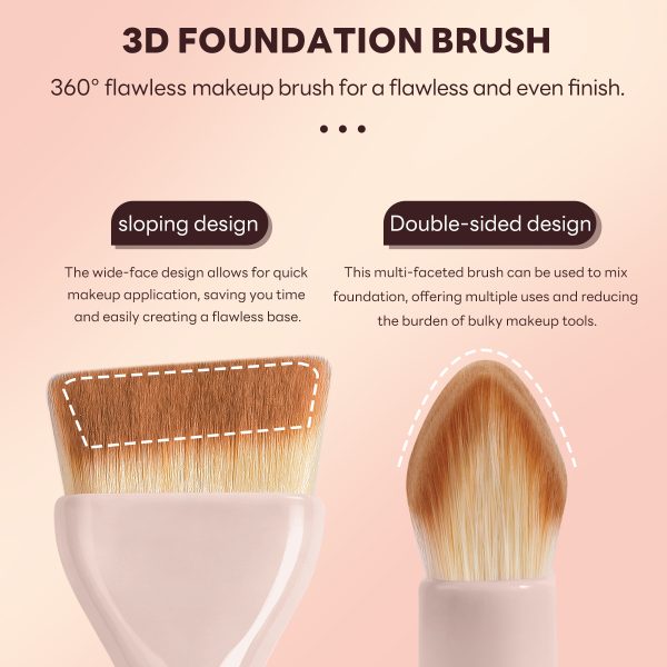 MAANGE Wholesale Professional Single Makeup Brush Set  Custom logo Foundation  Professional Makeup Brush Set