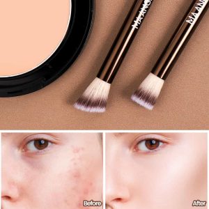 MAANGE Wholesale High Quality Natural 13pcs Eyes Makeup Brush Set Soft Hair Custom Makeup Tool Eye Makeup Brush Set - 图片 5