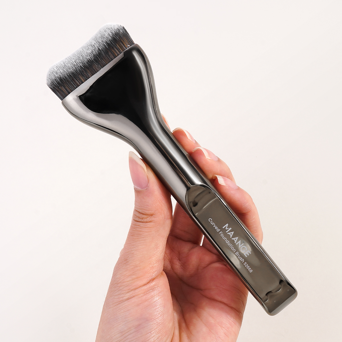MAANGE Custom Logo OEM&ODM  Aluminum Tube Synthetic Hair High Quality Single Makeup Foundation Brush Makeup Brushes - 图片 5