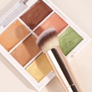 Maange Private Label Single Makeup Brush Nylon Hair Foundation Loose Powder Concealer Brush Single Face Brush - 图片 4