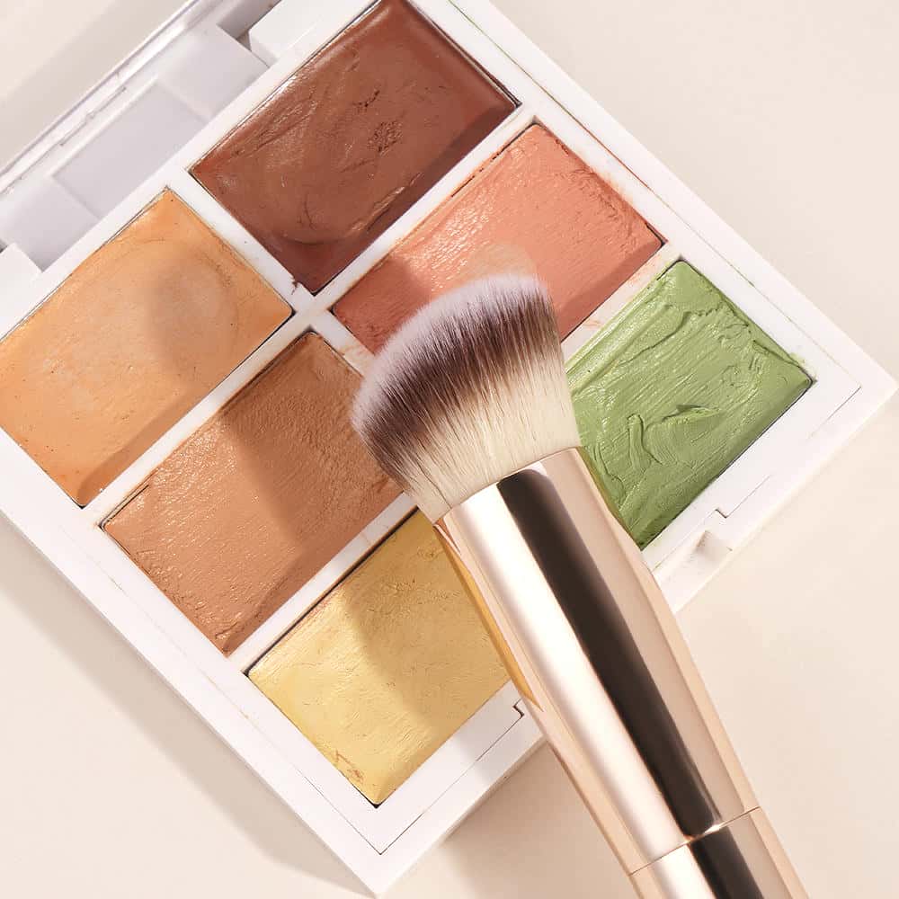 Maange Private Label Single Makeup Brush Nylon Hair Foundation Loose Powder Concealer Brush Single Face Brush - 图片 4
