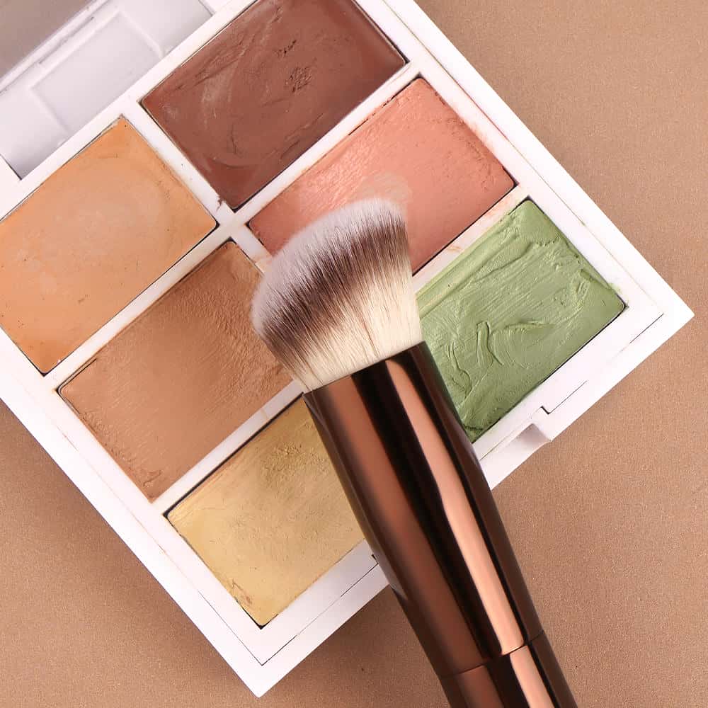 Maange Private Label Single Makeup Brush Nylon Hair Foundation Loose Powder Concealer Professional Makeup Brush - 图片 6